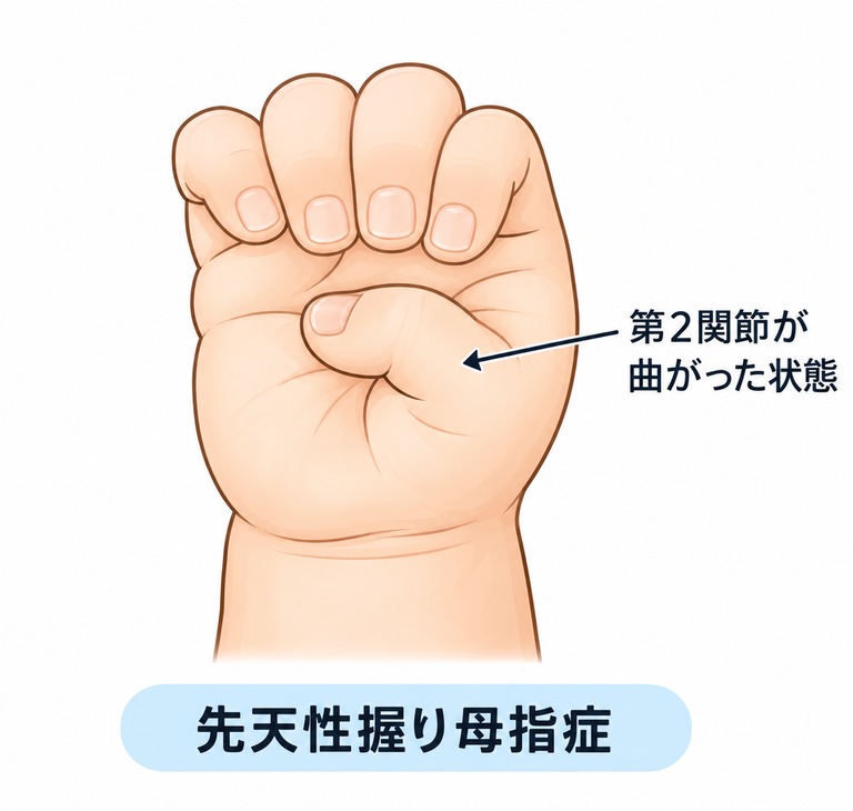 先天性握り母指
