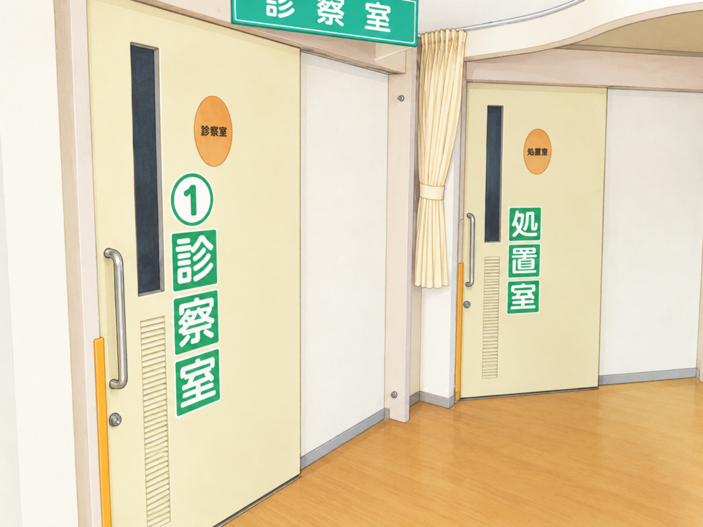 診察室入り口